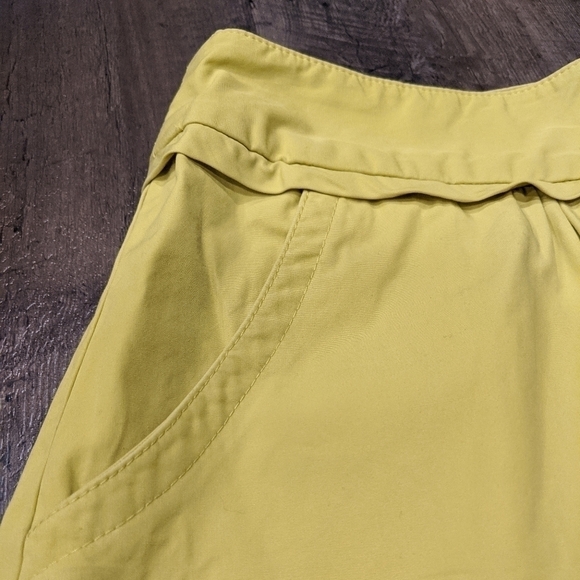 J Crew Women’s Neon Yellow Mini Skirt Size 0 - Picture 3 of 5
